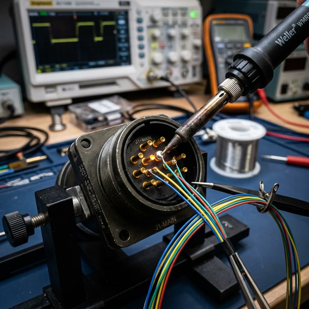 Processo de Soldagem de Cabos ITC